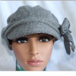 Cheveux Wool Winter Fashionable Flower Hat